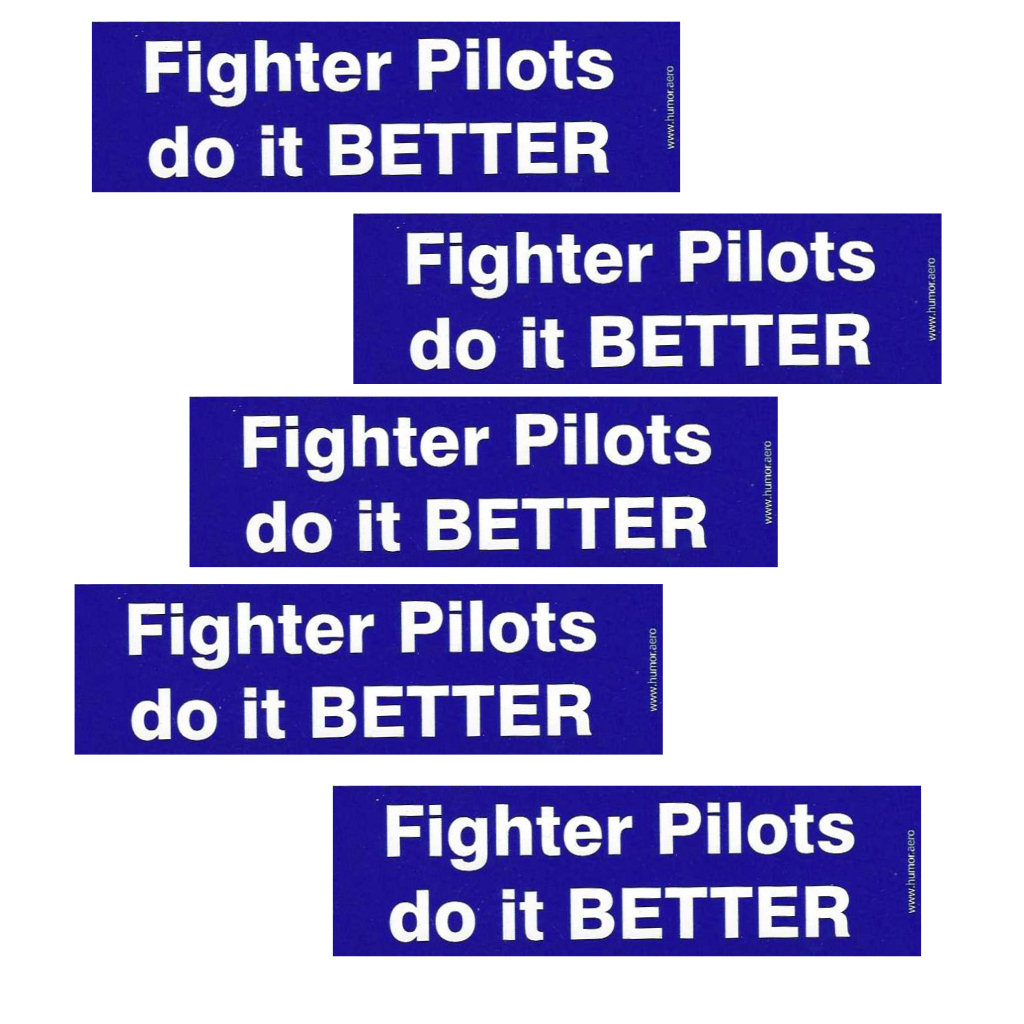 Sticker Fighter Pilots