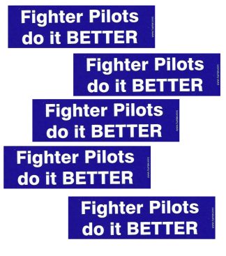 Sticker Fighter Pilots
