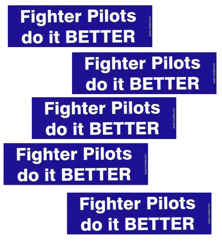 Sticker Fighter Pilots